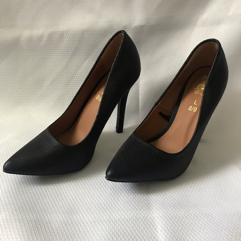 Black heels